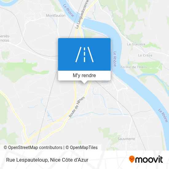 Rue Lespauteloup plan