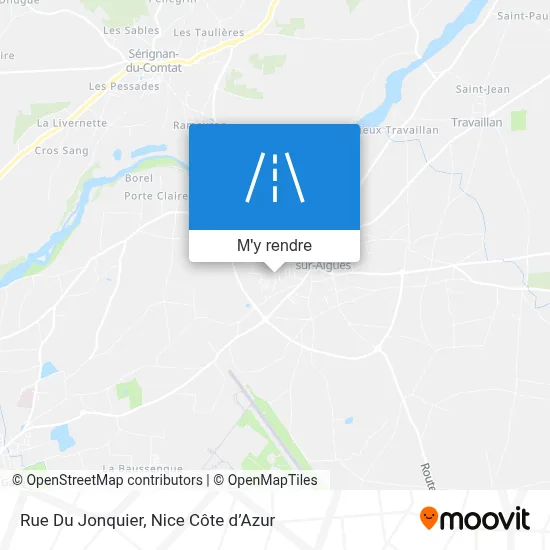 Rue Du Jonquier plan