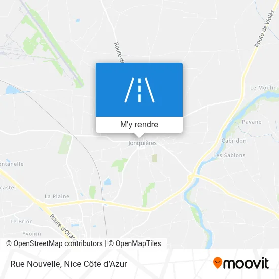 Rue Nouvelle plan