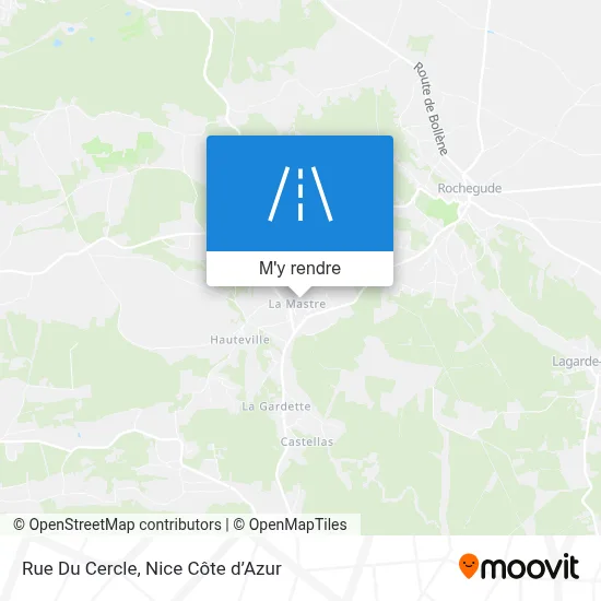 Rue Du Cercle plan