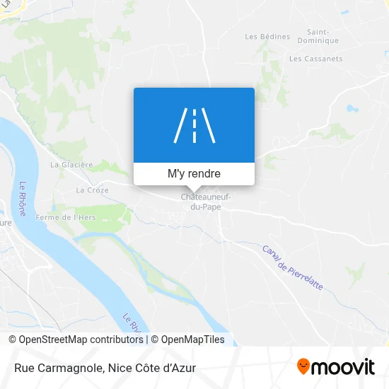 Rue Carmagnole plan