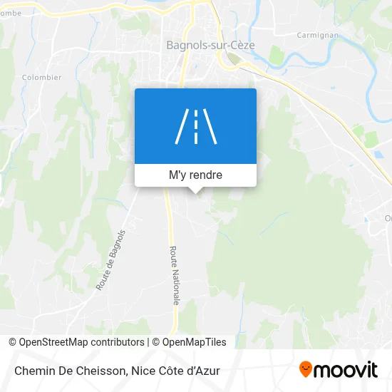 Chemin De Cheisson plan