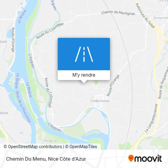Chemin Du Menu plan