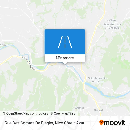 Rue Des Comtes De Blegier plan