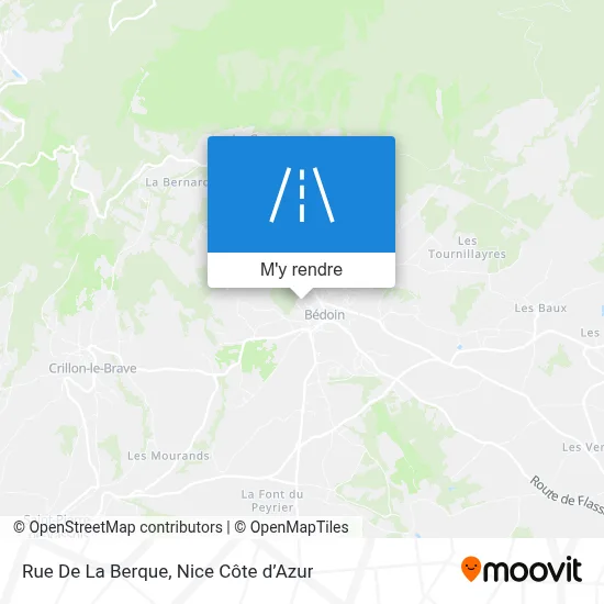 Rue De La Berque plan