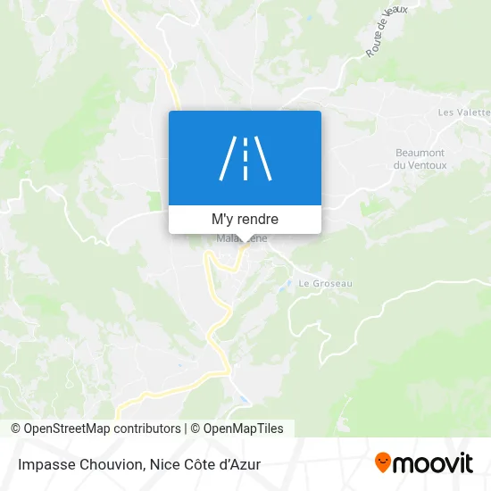 Impasse Chouvion plan