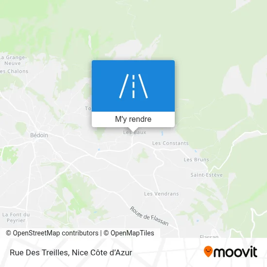 Rue Des Treilles plan