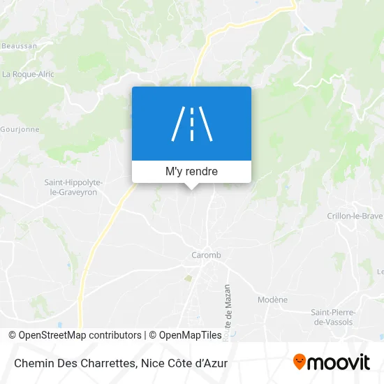 Chemin Des Charrettes plan