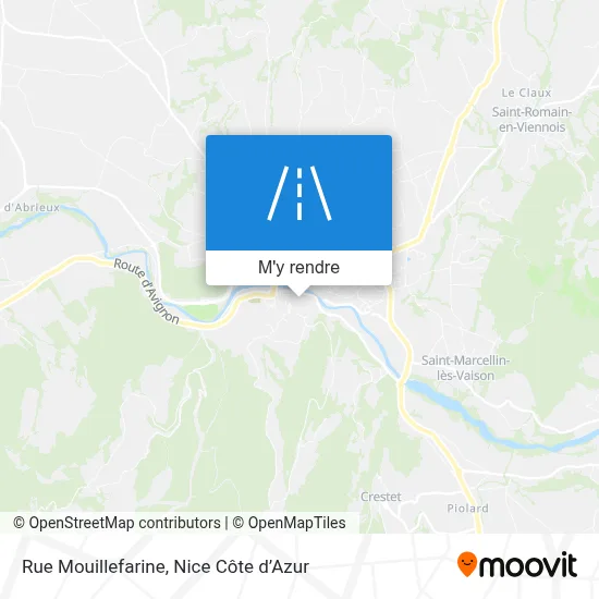 Rue Mouillefarine plan