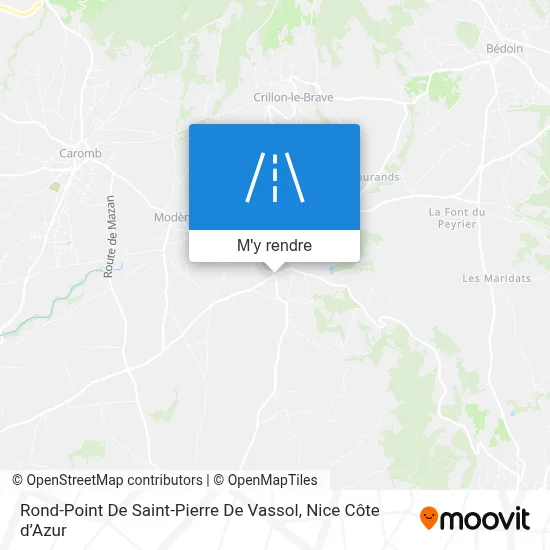 Rond-Point De Saint-Pierre De Vassol plan