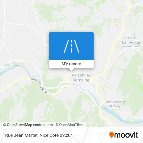 Rue Jean Martet plan