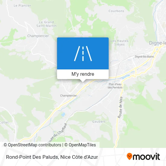 Rond-Point Des Paluds plan