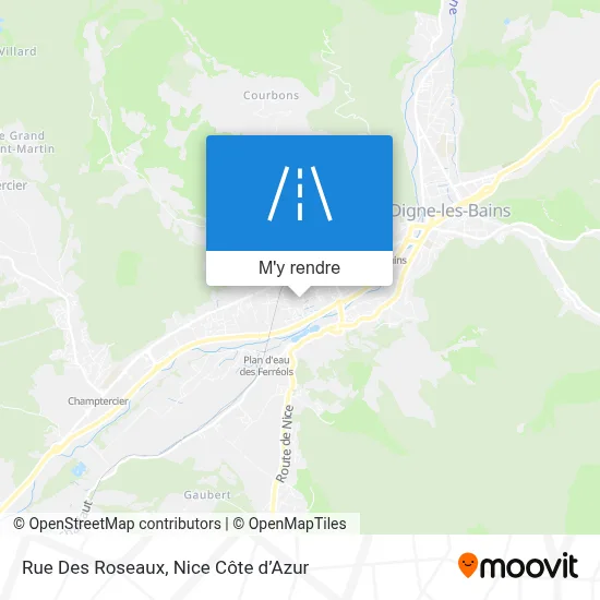 Rue Des Roseaux plan