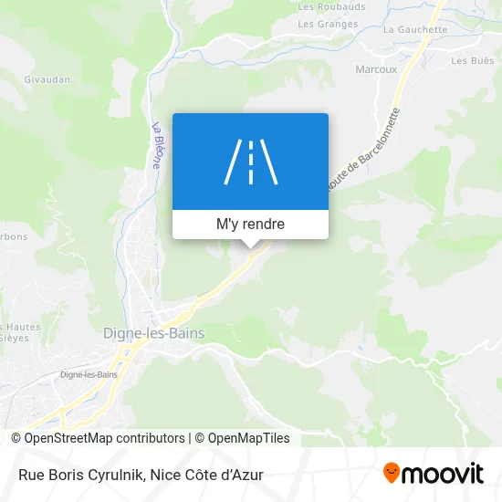 Rue Boris Cyrulnik plan