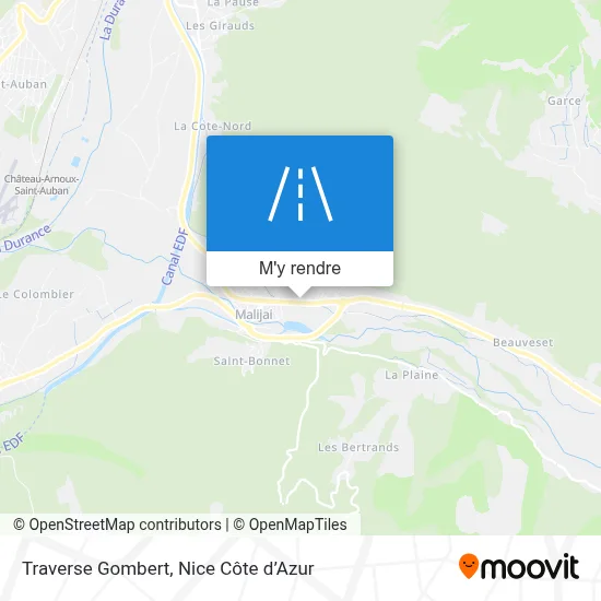 Traverse Gombert plan