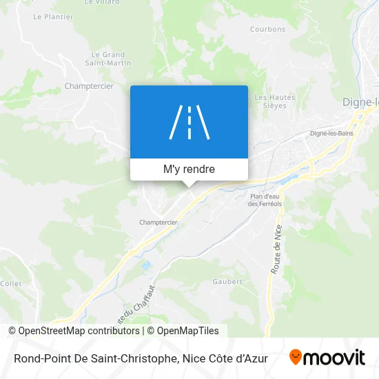 Rond-Point De Saint-Christophe plan