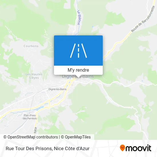Rue Tour Des Prisons plan