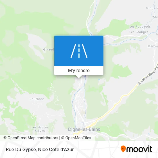Rue Du Gypse plan