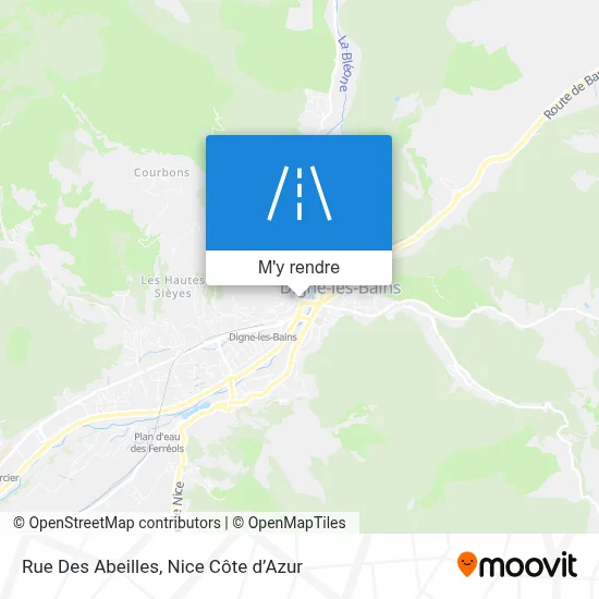 Rue Des Abeilles plan