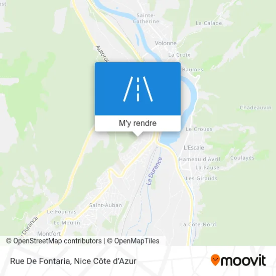Rue De Fontaria plan