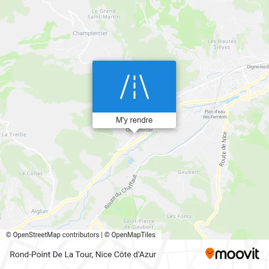 Rond-Point De La Tour plan