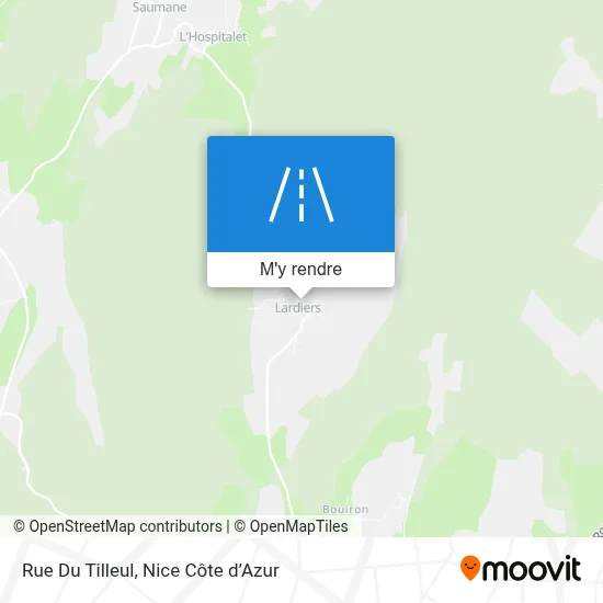 Rue Du Tilleul plan