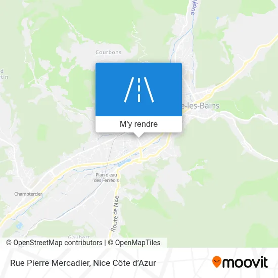 Rue Pierre Mercadier plan