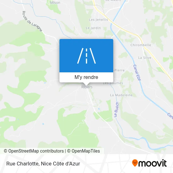 Rue Charlotte plan