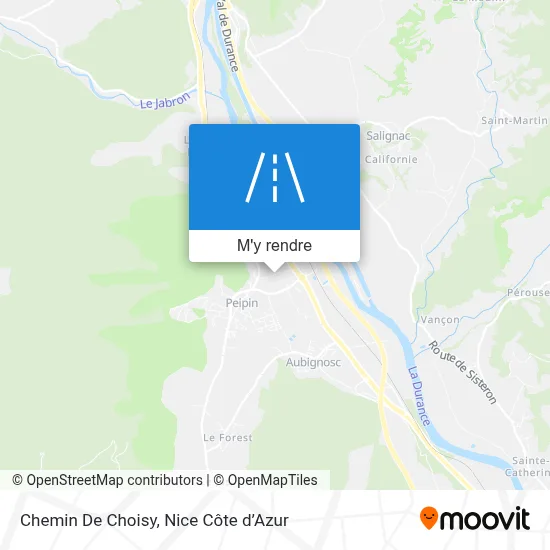Chemin De Choisy plan