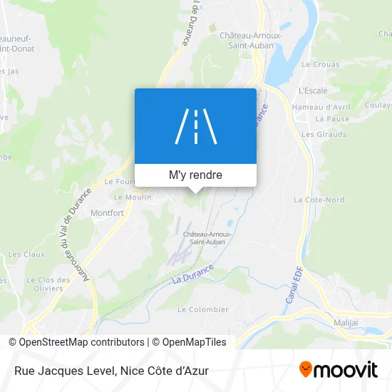 Rue Jacques Level plan