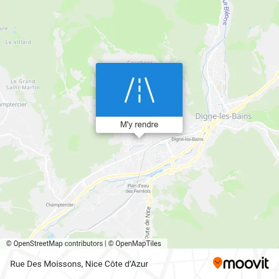 Rue Des Moissons plan