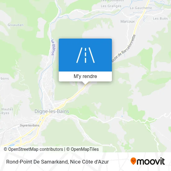 Rond-Point De Samarkand plan