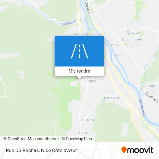 Rue Du Rochas plan