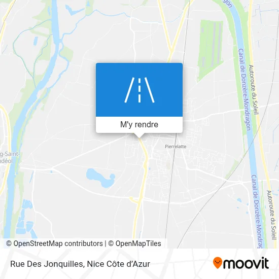 Rue Des Jonquilles plan