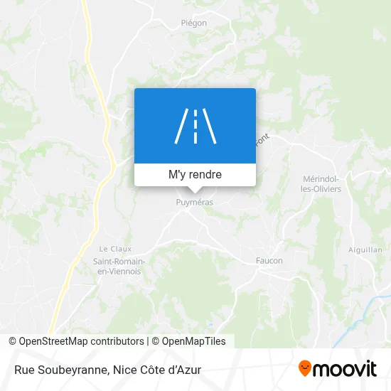 Rue Soubeyranne plan