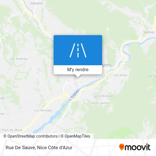 Rue De Sauve plan