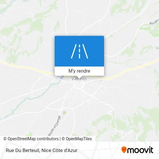 Rue Du Berteuil plan