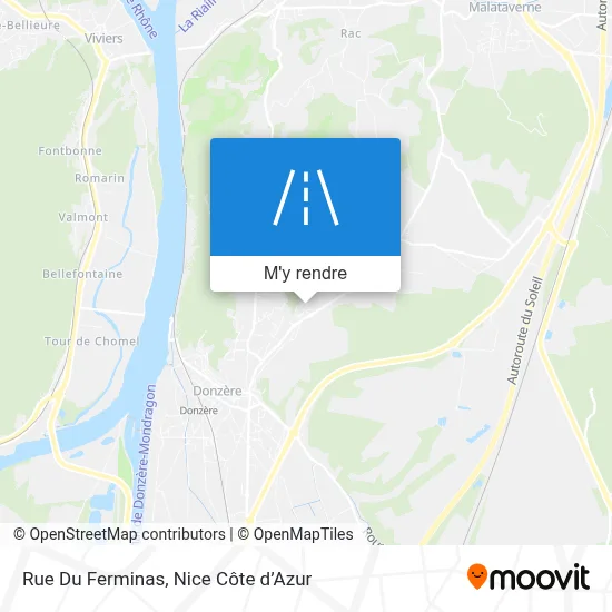 Rue Du Ferminas plan