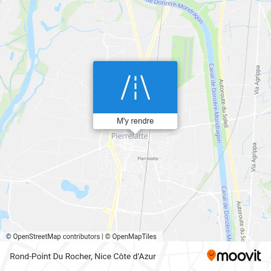 Rond-Point Du Rocher plan