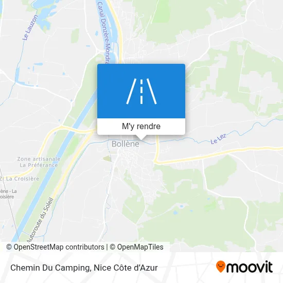 Chemin Du Camping plan