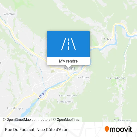 Rue Du Foussat plan