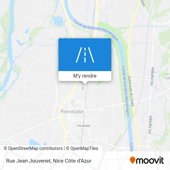 Rue Jean Jouvenet plan