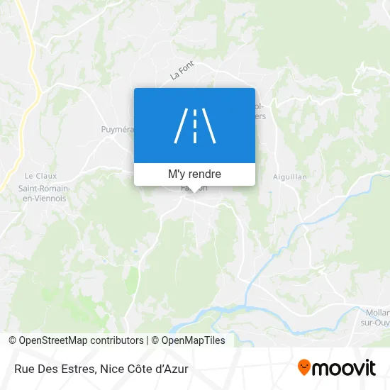 Rue Des Estres plan