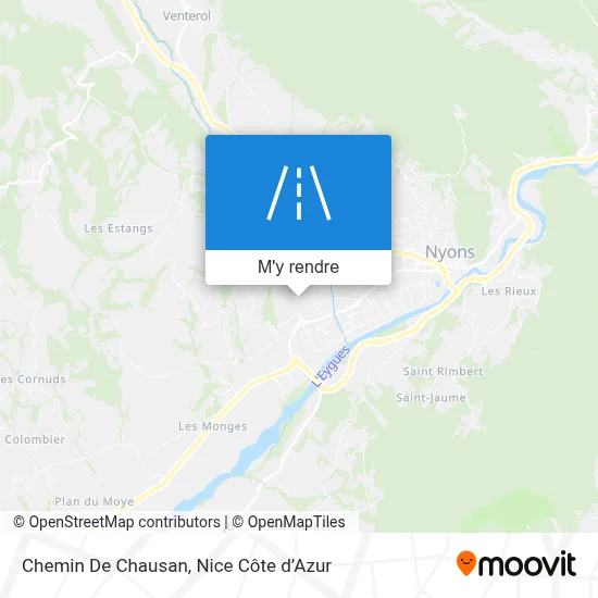 Chemin De Chausan plan
