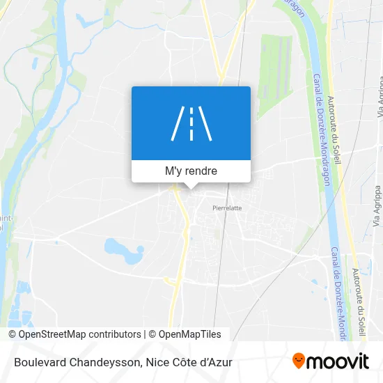 Boulevard Chandeysson plan