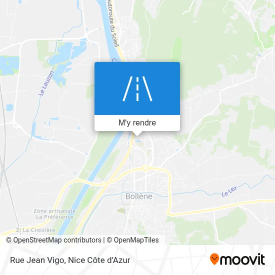 Rue Jean Vigo plan