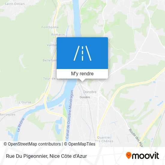 Rue Du Pigeonnier plan