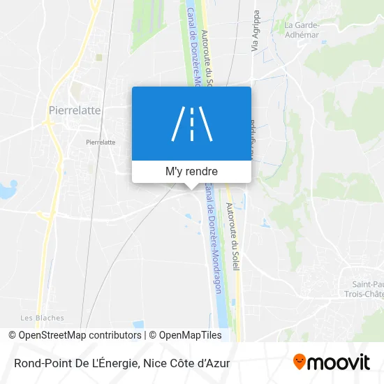 Rond-Point De L'Énergie plan