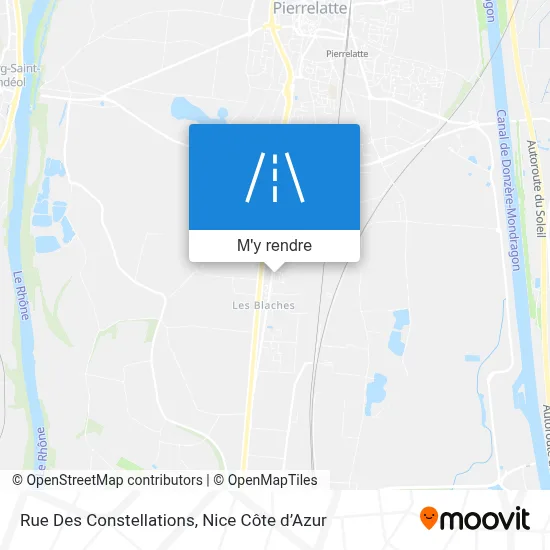 Rue Des Constellations plan