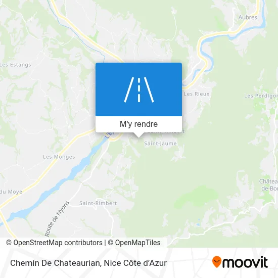 Chemin De Chateaurian plan
